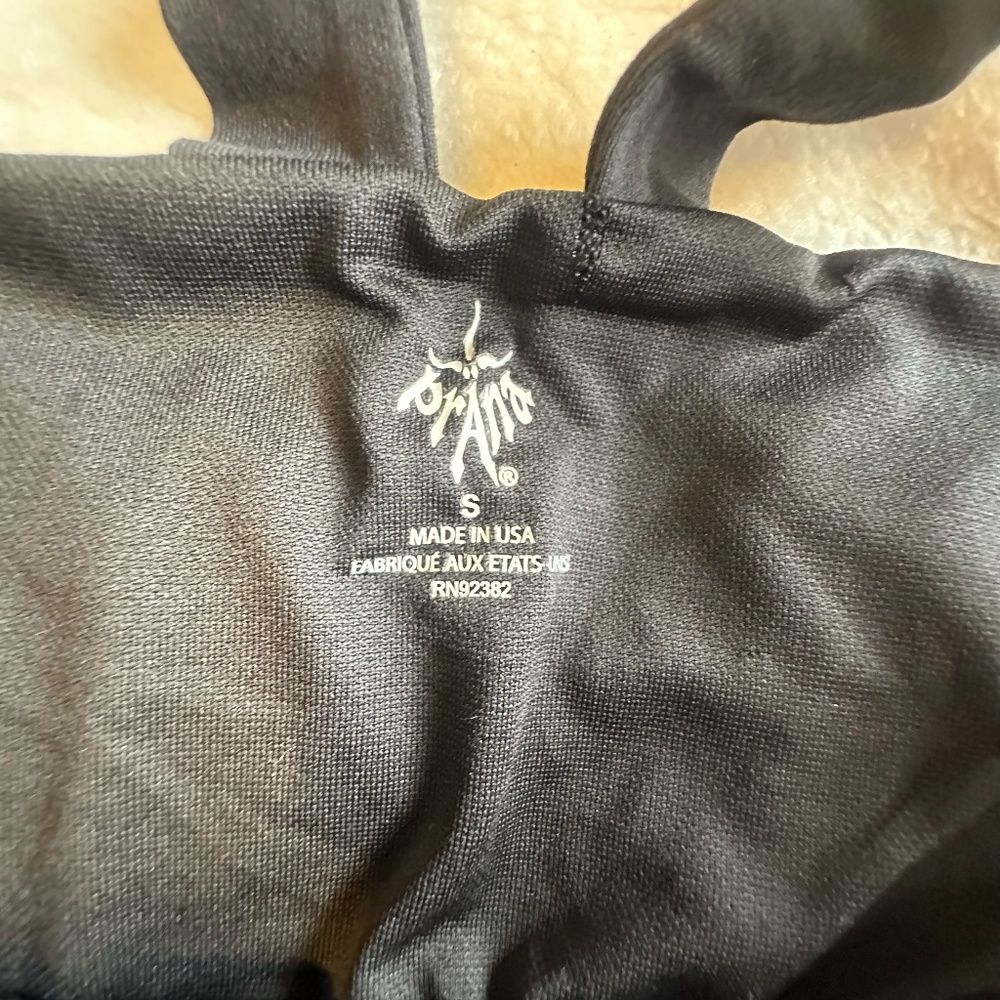 Prana Athletic Tank Top Black Sz S - Picture 5 of 9